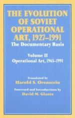25287 - Orenstein, H. cur - Evolution of Soviet Operational Art 1927- 1991. Volume II 1965-1991 (The)