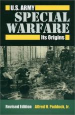 26041 - Paddock, A.H. - US Army Special Warfare. Its Origins