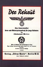 26279 - OKH,  - Rekrut. Eine Unterrichtsfibel Lern- und Weiderholungsbuch fuer junge Soldaten (Der)