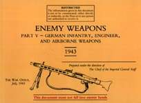 30925 - War Office,  - Enemy Weapons Part V - German Infantry, Engineer and Airborne weapons