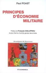 34658 - Poast, P. - Principes d'economie militaire