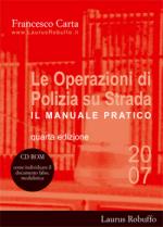 36482 - Carta, F. - Operazioni di Polizia su strada (Le) - Libro+CD