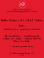 39975 - Basilico, Padovan et al.,  - Italian Cadastre of Artificial Cavities. Part 1