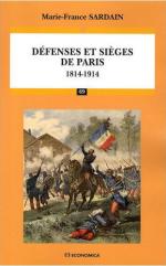 42582 - Sardain, M.F. - Defenses et sieges de Paris 1814-1914