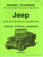 46224 - Arboux, H. - Manuel Technique Jeep. Conduite, Entretien, Reparation