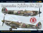 48920 - Swiatlon, J. - Topcolors 24: Supermarine Spitfire Mk XVIe - decals by Cartograf