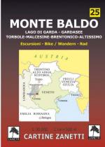 59148 - AAVV,  - Cartina 25: Monte Baldo 1:30.000