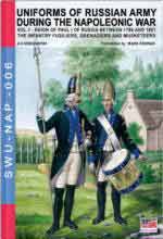 60857 - Viskovatov, A.V. - Uniforms of Russian Army during the Napoleonic war Vol 01 Reign of Paul I of Russia Between 1796 and 1801. The Infantry Fusiliers, Grenadiers and Musketeers