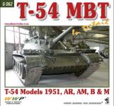 66772 - Koran et al., F. - Present Vehicle 62: T-54 MBT in detail. T-54 Models 1951, AR, AM, B and M