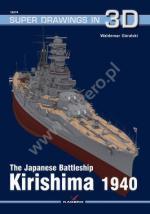 66952 - Goralski, W. - Super Drawings 3D 74: Japanese Battleship Kirishima 1940