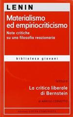 73030 - Lenin,  - Materialismo ed empiriocriticismo. Note critiche su una filosofia reazionaria