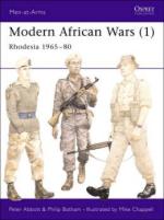 24932 - Abbott-Chappell, P.-M. - Men-at-Arms 183: Modern African Wars (1) Rhodesia 1965-80