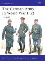 27020 - Thomas-Embleton, N.-G. - Men-at-Arms 407: German Army in World War I (2) 1915-17